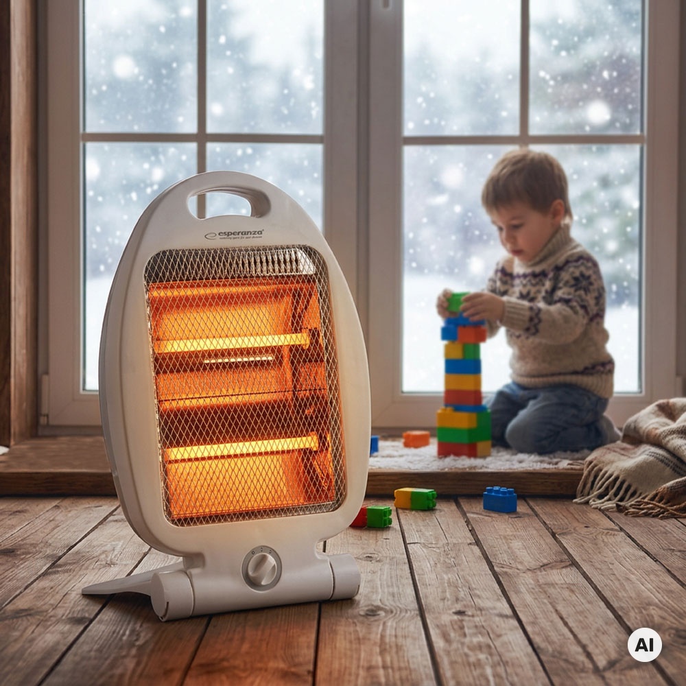 ESPERANZA KVARCNA GRIJALICA 400 W/800 W THAR EHH009 - Slika 5
